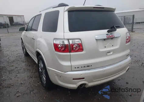 2012 GMC Acadia Denali из США, поврежденный, VIN 1GKKVTED4CJ328662